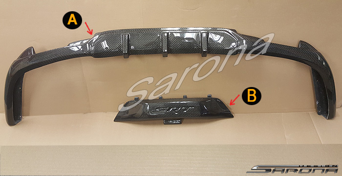 Custom Jeep Grand Cherokee  SUV/SAV/Crossover Rear Lip/Diffuser (2011 - 2020) - $1290.00 (Part #JP-014-RA)